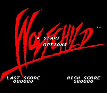 Wolfchild (USA) screen shot title